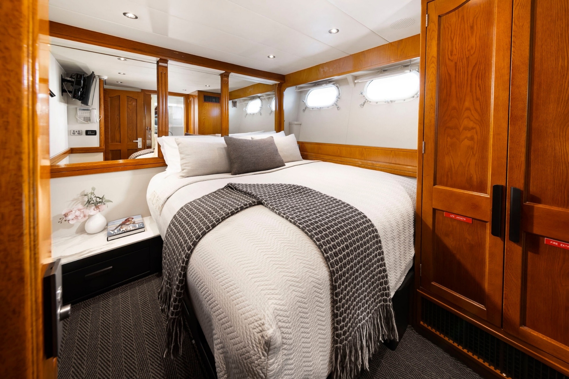 Phoenix One Superyacht Queen Stateroom