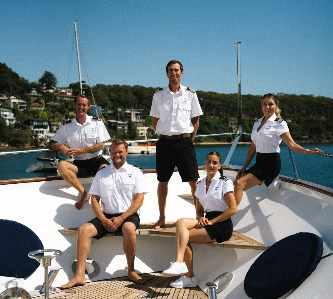 Superyacht Wedding Venue Crew